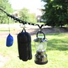 LAMURO Campsite or Garden Supplies Storage Strap with 8 Hooks