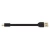 Moki Pocket Size MicroUSB SynCharge Cable, 10 cm Acc MUSBMCAPO
