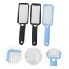 Baluue 3pcs Stainless Steel Foot File Double-sided Callus Remover Tool