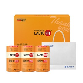 Chong Kun Dang Health Lacto Fit Core Gift Set 1 box + shopping bag free / 종근당건강 락토핏 코어 선물세트 1박스+쇼핑백 증정