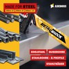 AMBOSS METAL SHOCK - 3x Reciprocating Saw Blade Length 230