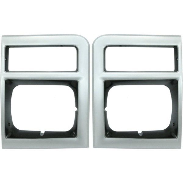 HAIBEI Headlight Door Set Primed Left and Right