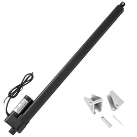 JQDML 38 Inch 38" Stroke 660lbs/3000N Speed 5mm/s Heavy Duty IP65 Waterproof Linear Actuator Kit 12V Electric Actuator with Mounting Brackets