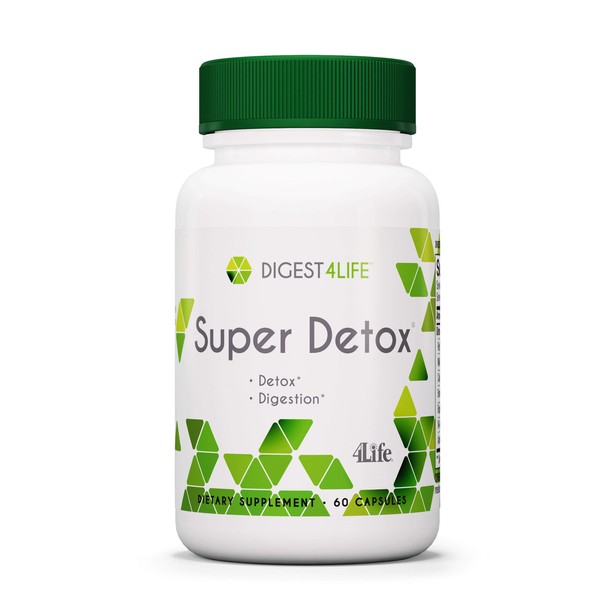 4Life - Super Detox - Detoxification and Liver Support - 60 Capsules