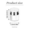 Airless Pump Jars Refillable Cosmetic Moisturizer Pump Botttles Travel Size