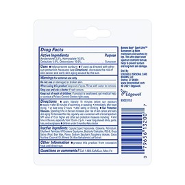 Banana Boat Sport Ultra SPF 50+ Lip Balm – High Endurance Moisturizing Lip Sunscreen for Outdoor Sports (0.15 Oz), Travel Size Sunscreen for Lips, 0.15 Ounce (Pack of 20)