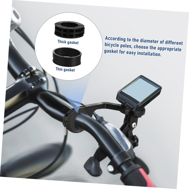 Totority Bike Computer Mount Angle Bicycle Handlebar Holder Robust Aluminum