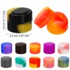 Bekith 100Pcs 2ml Silicone Wax Containers Non-Stick Multi Use Storage