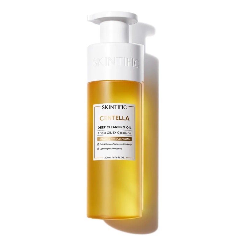 Skintific Aceite Desmaquillante Centella 5x Ceramidas 200ml