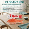 Wionin Lifelike Floating Fish Decor - Realistic Ceramic Koi &