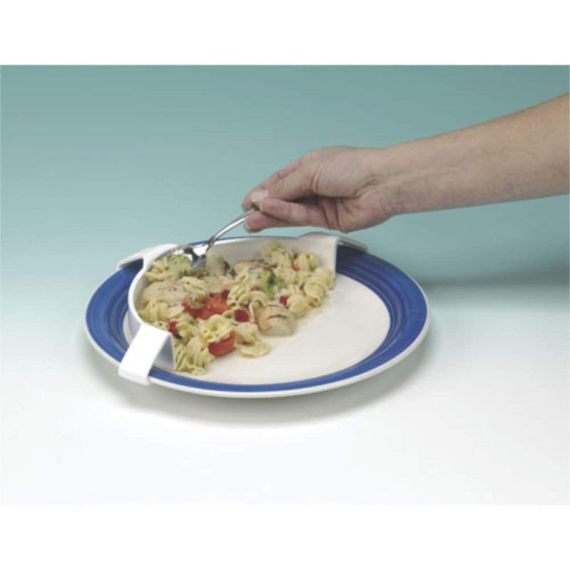 SP Ableware Food Bumper Clip-On Plate Attachment - White (745260002)