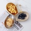 Hasense Spoon Rest for Stove Top, Ceramic Gold Spoon Holder