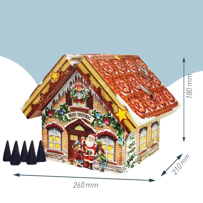 ROTH Incense Cones Advent Calendar Incense House Filled with 24