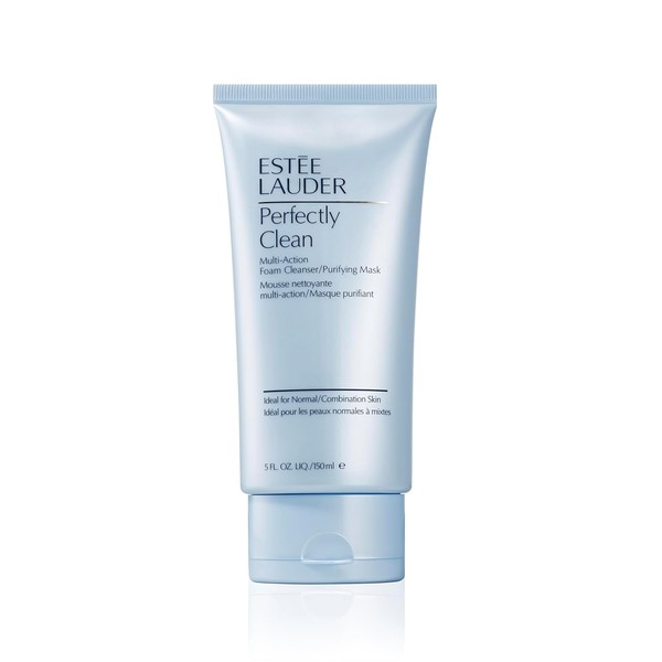 Estée Lauder Perfectly Clean Multi-Action Foaming Face Cleanser/Purifying Face Mask,