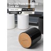 Nucookery Utensil Holder, 6.4" Ceramic Kitchen Utensil Holder with Countertop-Protection