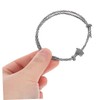 ABOOFAN Tungsten Carbide Glass Breaking Tool 2-Piece Escape Bracelet for