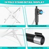 Crilealym IV Pole Portable,46 to 86In Telescopic IV Stand Floor