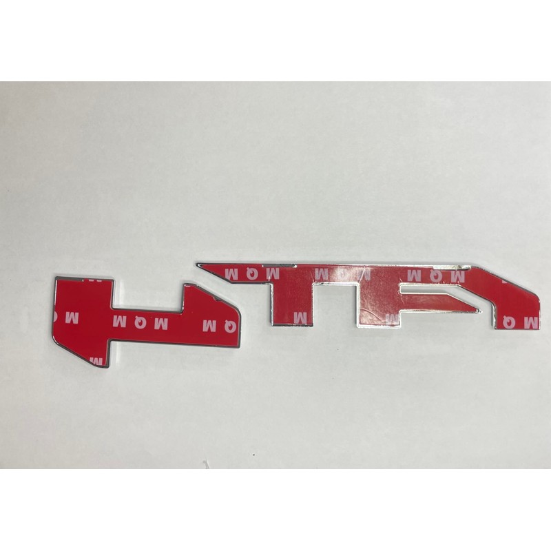 AT4 Door Emblem in Black & Red for 2019-2024 GMC