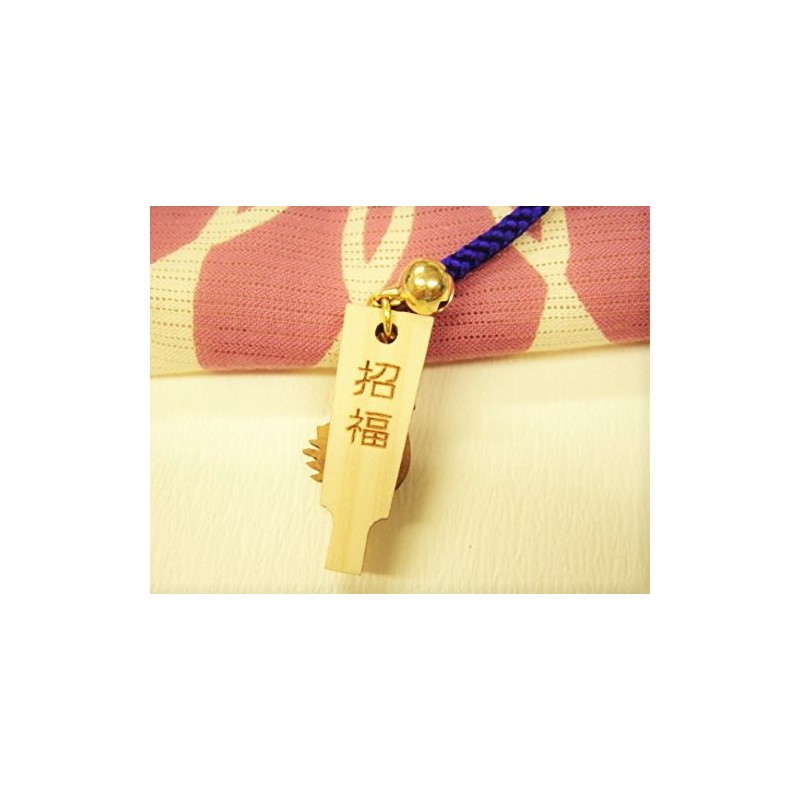  Good Luck 羽子板 Rooster 根付 [Pack of 2]