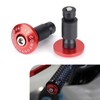 Downhill 2 PCS Motorcycle 7/8" Handle Bar End Weights, Aluminum