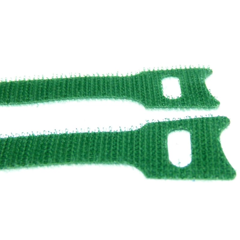 Velcro Cable Ties 300 x 28 mm Green Pack of