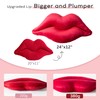 Ashler Lips Throw Pillows Smooth Soft Velvet Insert Included, Lip