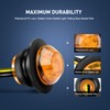 Nilight 50 PCS 3/4” Round Clearance LED Front Rear Side