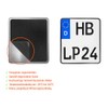 Motorcycle License Plate Holder 180 x 200 Number Plate Holder