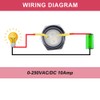 DMWD 19mm Waterproof IP67 Metal Latching Push Button Switch Heavy