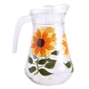 Grant Howard 52130 Sunflower Hand Painted Pitcher, 40 oz.