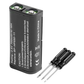 2.4V 700mAh Battery BP-HP550-11 for Sony MDR-RF810R Wireless Headphones