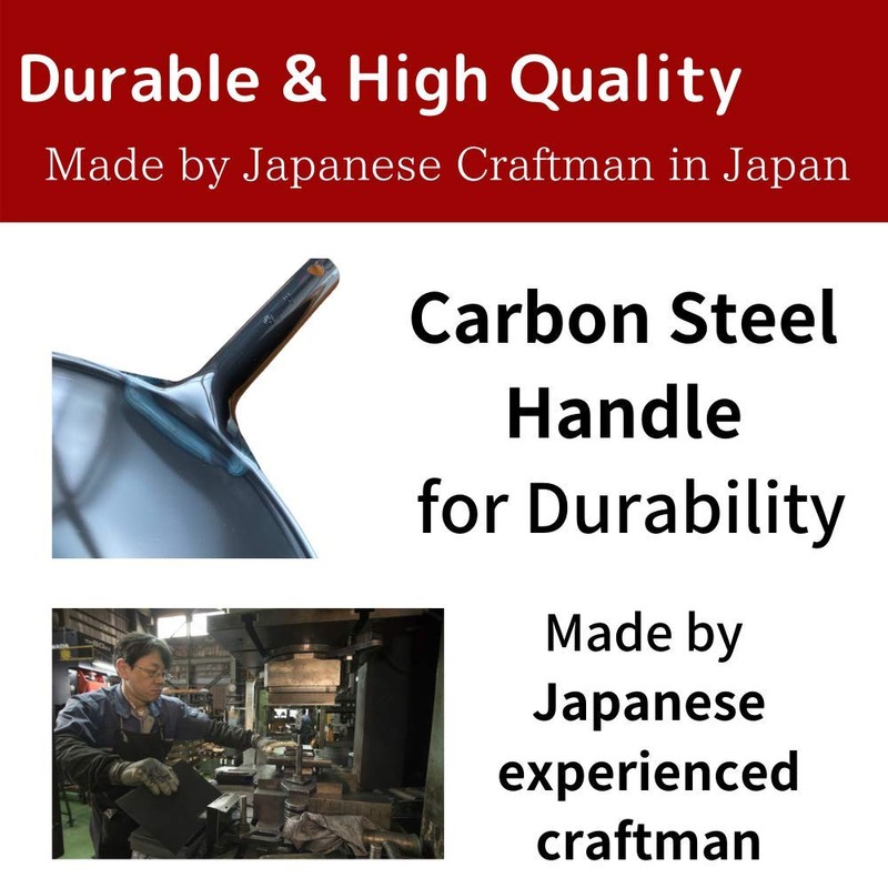 [Made in Japan] SOONEAR KOTE2 Light Weight Carbon Steel Wok