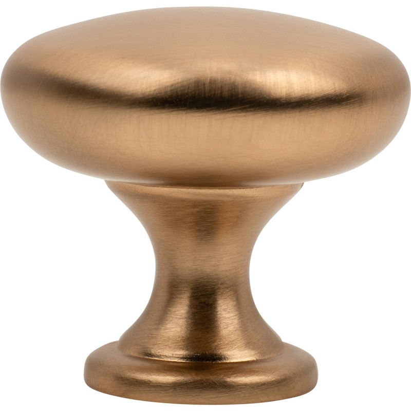 DESIGNPERFECT 1-3/16" Diameter Traditional Mushroom Knobs 10 Pack