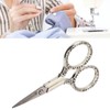 Sewing Scissors Vintage Chain Silver Bauhinia Stainless Steel Pointed Small