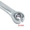sourcing map Repair Tools Auto Anti-slip Double Ended Flare Nut