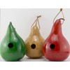 Gourd Birdhouses Painted Gourd - 3 Gourd Combo