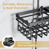 KEGII Shower Caddy Hanging for Handheld Showerheads, Rustproof Hanging Shower