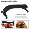 SUEWIO Violin Shoulder Rest for 4/4-3/4 Size, with Collapsible and