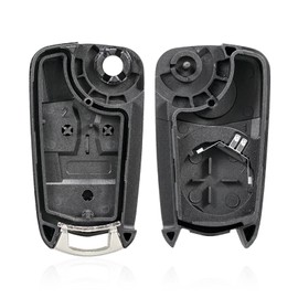 2 Button Flip Key Fob Case for Vauxhall Opel Astra H Zafira Tigra Corsa Vectra Meriva Insignia Signum D With Pin Removal Tools