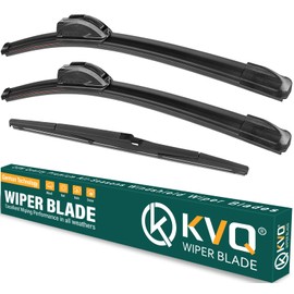 KVQ Windshield Wiper Blades Replacement for Lexus RX450h 2010-2015 RX350 2010-2015,Original Equipment Replacement Front Rear Wiper Blade Set - 26" 22" 16" (Set of 3)