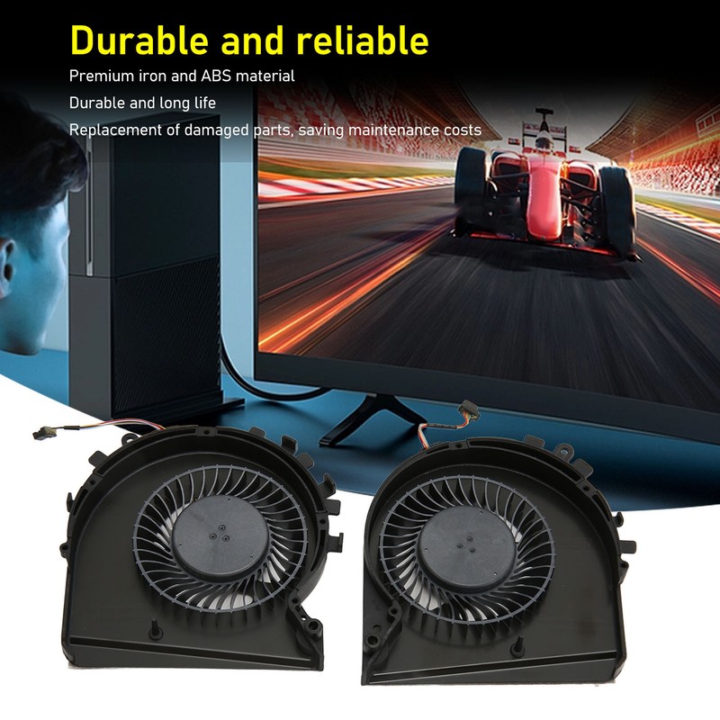 Laptop Cooling Fan Replacement CPU GPU Cooling Fan for HP