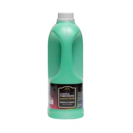 Creative Inspirations Acrylic Paint - Emerald Green - 1.8 Liter - Smooth & Creamy Consistency, Vibrant Pigmentation, Great Coverage for Artists - Clean Up with Soap & Water