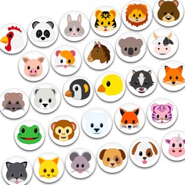 Laywvco 28PCS Emoji Magnets for Refrigerator Funny Fridge Magnets Cute Magnets for Whiteboard Locker Decorative Magnets Magnets for Office and Kitchen Gifts for Lady and Emoji Enthusiasts (White-28)