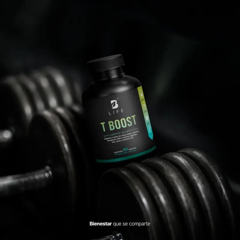 T Boost Precursor de Testosterona con Maca 60 Cpsulas Apoyo