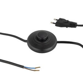 REV Ritter 0505666555 Cable Euro Pedal Switch 2 m Black