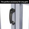 D&D TECHNOLOGIES LL3GH Gate Handle, Reversible for Right or Left