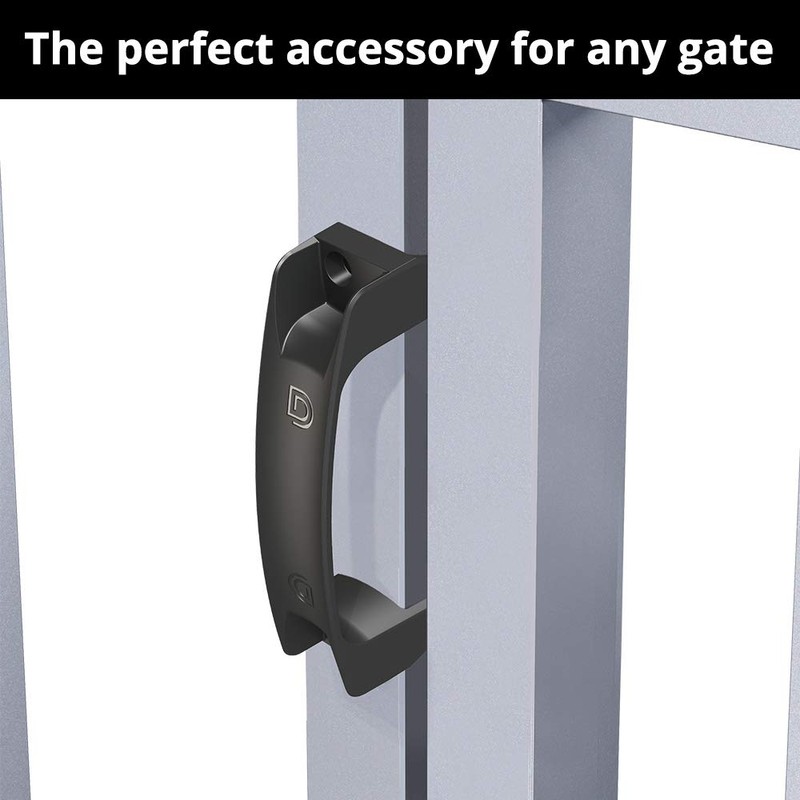 D&D TECHNOLOGIES LL3GH Gate Handle, Reversible for Right or Left