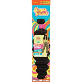 Sugar Punch 100% Unprocessed Remi Human Hair - Deep 20" (NATURAL BLACK)