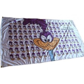 JC Plymouth Road Runner White Flag 3x5 FT Banner Flag Car Show Racing Garage