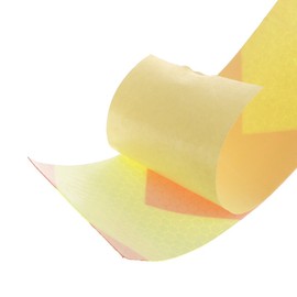 Arrow Safety Warning Conspicuity Reflective Tape Strip Sticker,Yellow&Red (2''x10'ft)